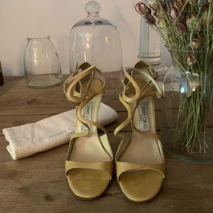 JIMMY CHOO Lang Patent Sandal